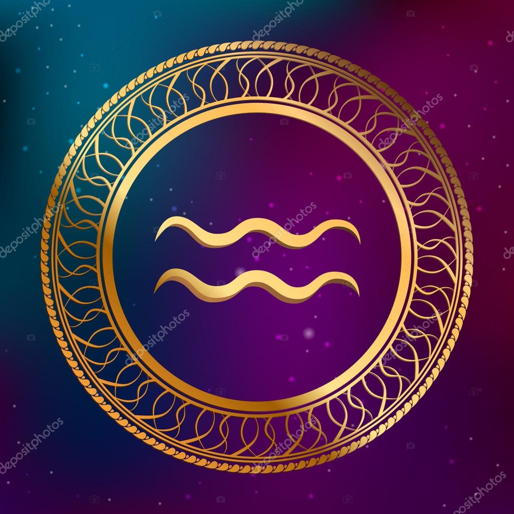 Abstract background astrology concept gold horoscope zodiac sign ...
