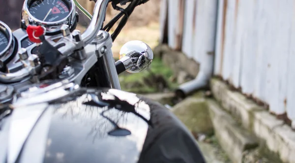 Kawasaki zephyr motocicleta fotografada ao ar livre — Fotografia de Stock