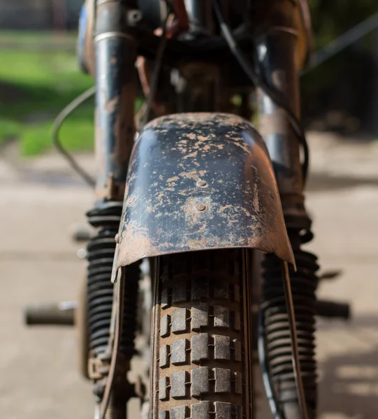 Fotograferingen av årgång Nsu Osl 251 från 1951 motorcykel — Stockfoto