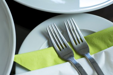 çatal plaka üzerinde