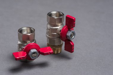 Su vanaları Grey Kırmızı saplı