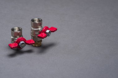 Su vanaları Grey Kırmızı saplı