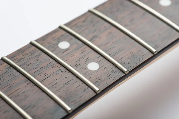 Guitar frets without strings — Stock Photo, Image
