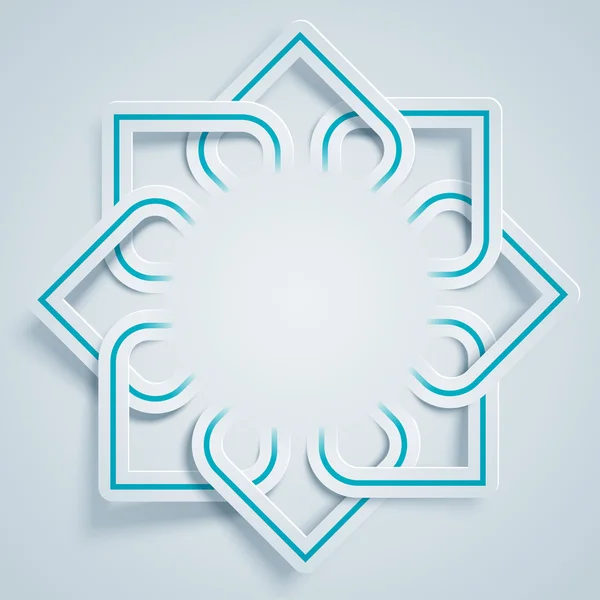 阿拉伯语模式的背景 — 图库矢量图片