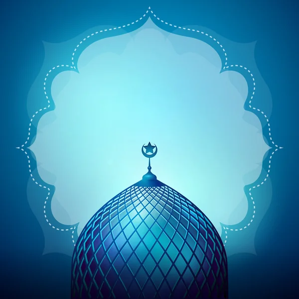 İslami tasarım afiş arka plan şablonu — Stok Vektör