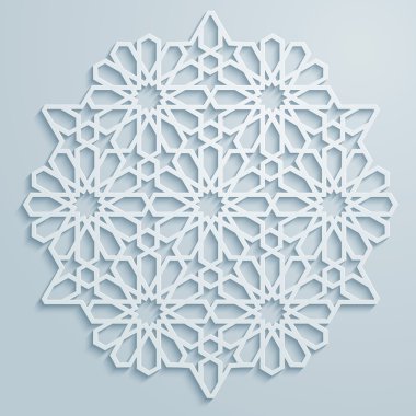 Arapça süsleme geometrik desen arka plan