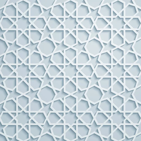 Elegant arabic pattern geometric background — Stok Vektör