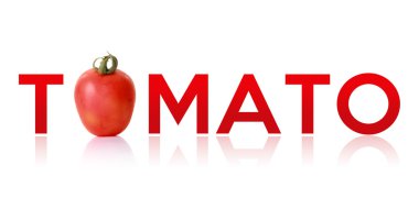 Domates - tipografi tasarım