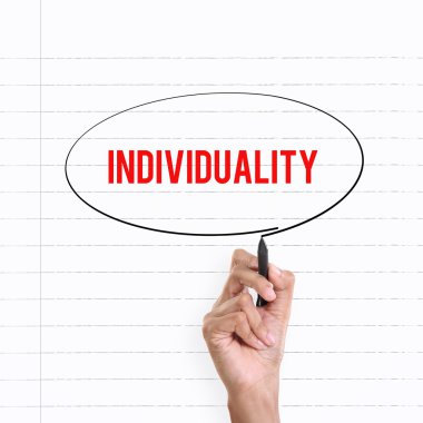 Bireysellik, el notları yazma