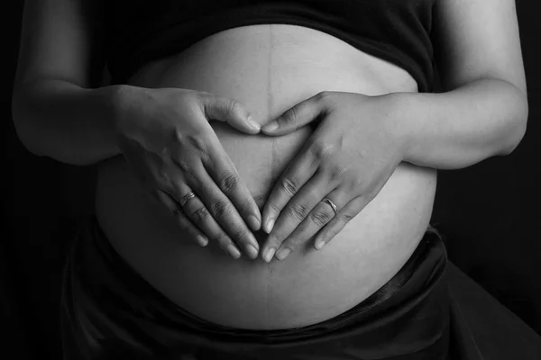 Bescherming van het ongeboren kind — Stockfoto