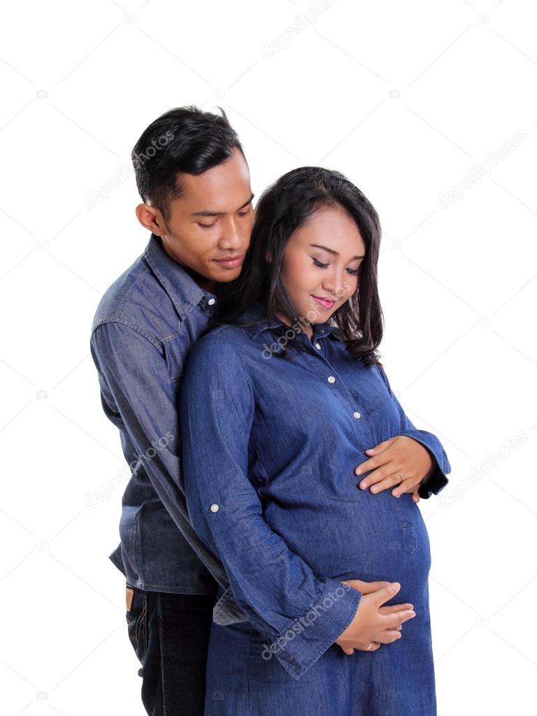 Husband and wife intimacy during pregnancy Stock Photo by ©PepscoStudio 112863796