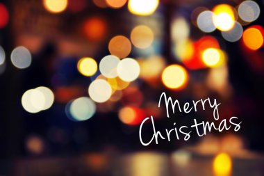Merry Christmas - soyut ışık tasarım