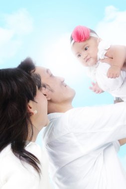 Açık aile portresi