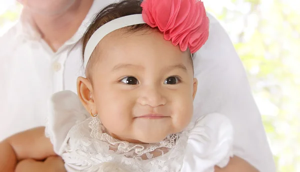 Sonriente cara de bebé —  Fotos de Stock