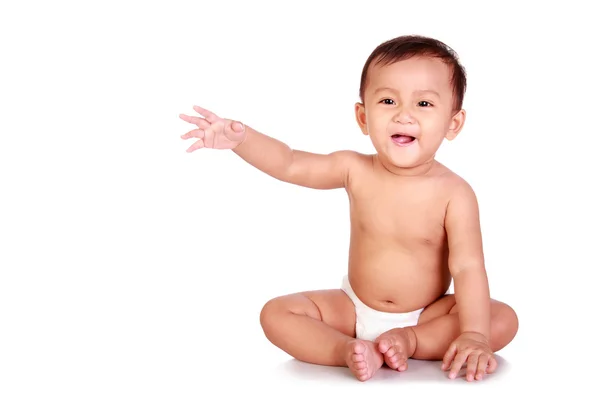 Feliz bebé juguetón — Foto de Stock