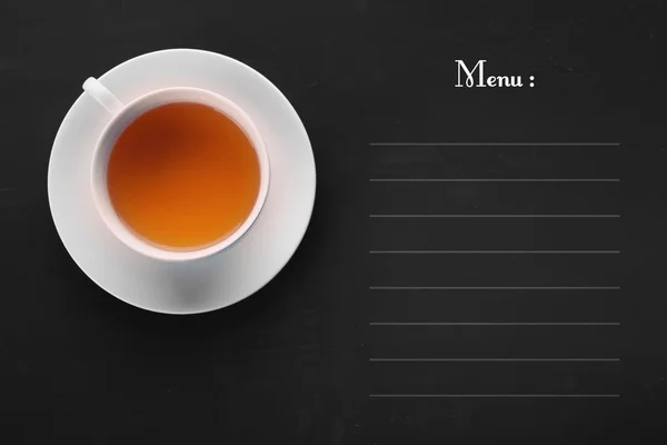 Modèle de conception de menu vintage — Photo