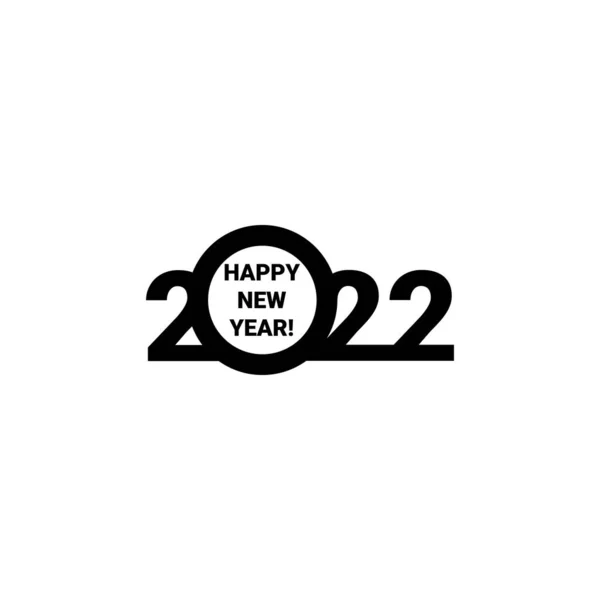 Frohes Neues Jahr 2022 Textgestaltung Einband Des Geschäftstagebuchs Für 2022 — Stockvektor