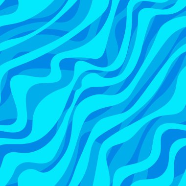 Akan mavi dalgalar, dizayn projelerinde arka planlar için mükemmel bir sakinleştirici model oluşturur. Mavinin farklı tonları dinamik ve rahatlatıcı bir görsel etki yaratır..