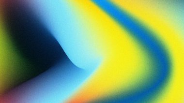 Dalgalı renk dalgası ve ince tahıl dokusuyla canlı soyut bir eğim. Markalaşma, ağ, posterler ve yaratıcı tasarım için modern dinamik zemin.