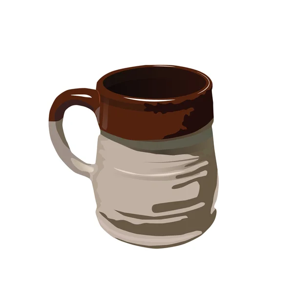Большая чашка чая — стоковый вектор