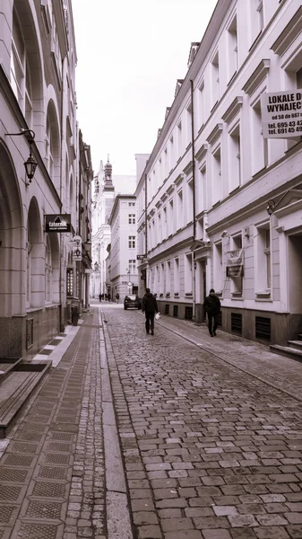 Golebia Street, Poznan — Stock Photo, Image