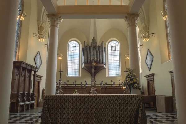 Catedral de Derby Altar alta fotografia horizontal — Fotografia de Stock