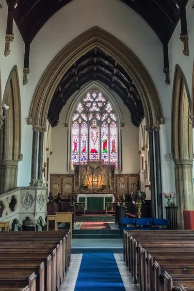 Kyrkan av heliga treenighet, Stapleton Nave — Stockfoto