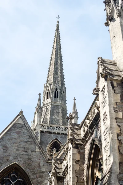 Iglesia de la Santísima Trinidad, Stapleton Tower B vertical fotografias — Foto de Stock