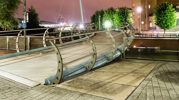 Wejście do Valentine Bridge w Bristolu — Zdjęcie stockowe