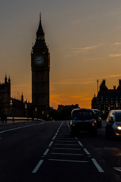 Golden hour Big Ben — Stock Photo, Image