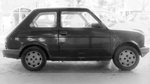 Fiat 126 infrared — Stock Photo, Image