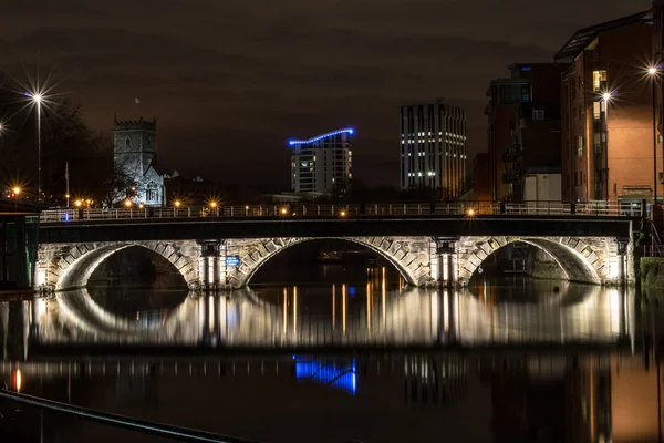 Puente de Bristol de noche B —  Fotos de Stock