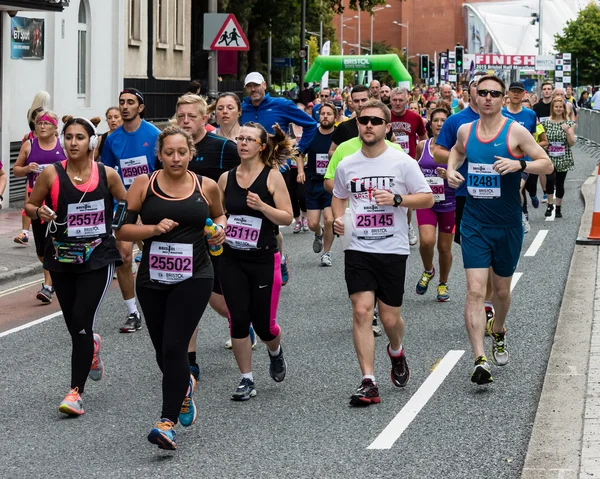 Bristol, Inglaterra - 13 SEPTIEMBRE 2015 Media Maratón de Bristol 2015 —  Fotos de Stock