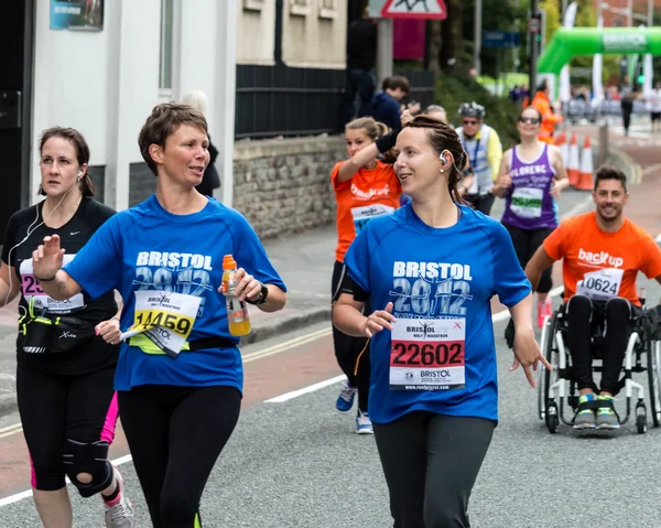 Bristol, Inglaterra - 13 SEPTIEMBRE 2015 Media Maratón de Bristol 2015 —  Fotos de Stock
