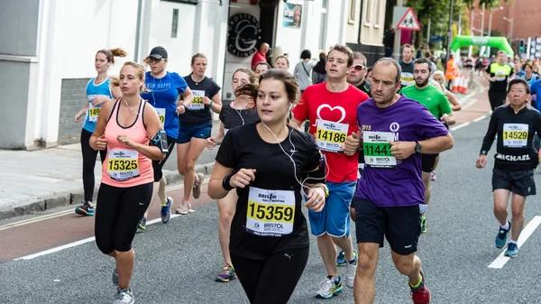 Bristol, İngiltere - 13 Eylül 2015 Bristol yarı maraton 2015 — Stok fotoğraf