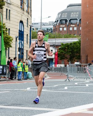 Bristol, İngiltere - 13 Eylül 2015 Bristol yarı maraton 2015