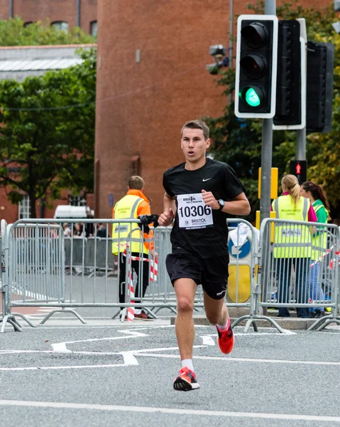 Bristol, Wielka Brytania - 13 września 2015 Bristol półmaraton 2015 — Zdjęcie stockowe