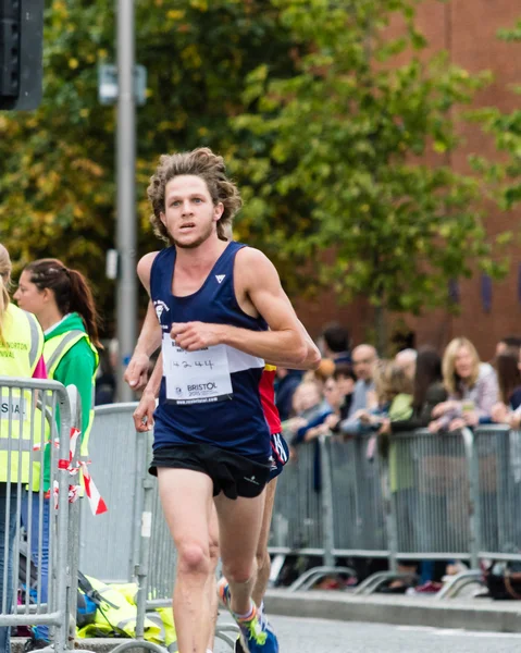 Bristol, england - 13. september 2015 bristol halbmarathon 2015 — Stockfoto