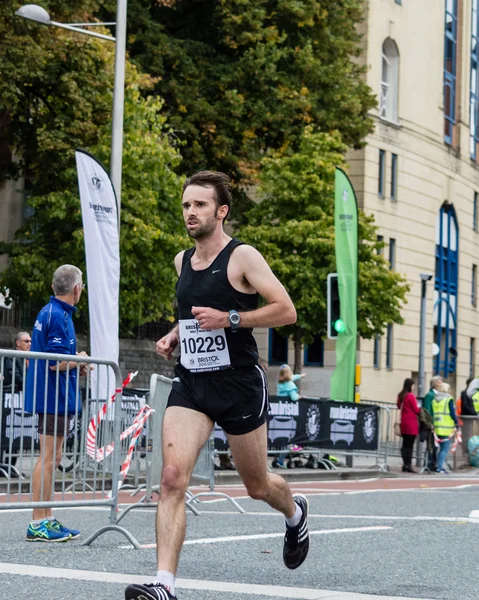 Bristol, Wielka Brytania - 13 września 2015 Bristol półmaraton 2015 — Zdjęcie stockowe