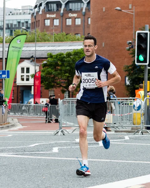 Bristol, England - 13 SEPTEMBER 2015 Bristol Half Marathon 2015 — Stock Photo, Image