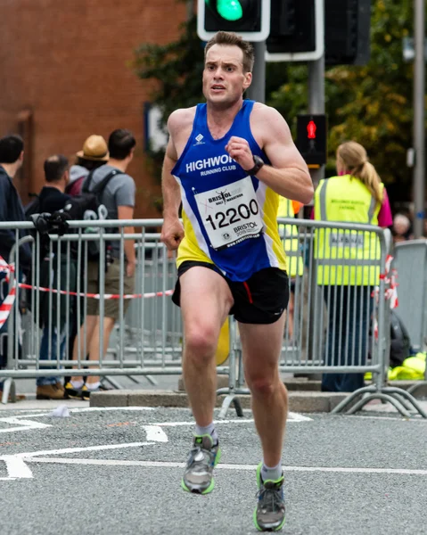 Bristol, England - 13 SEPTEMBER 2015 Bristol Half Marathon 2015 — Stock Photo, Image