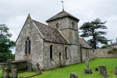 ENGLAND, GLOUCESTERSHIRE - 22 SEP 2015: Ozleworth, St Nicholas