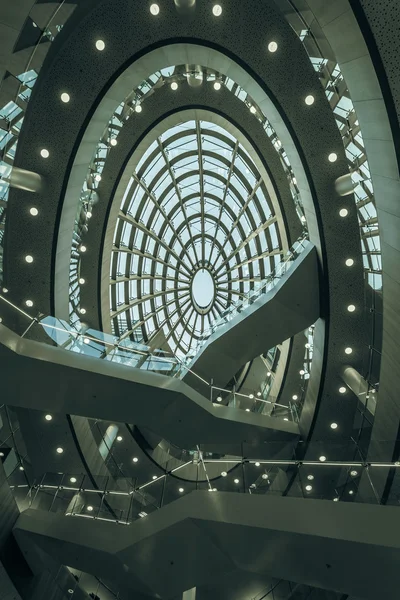 Biblioteca Central de Liverpool, mirando hacia la cúpula —  Fotos de Stock