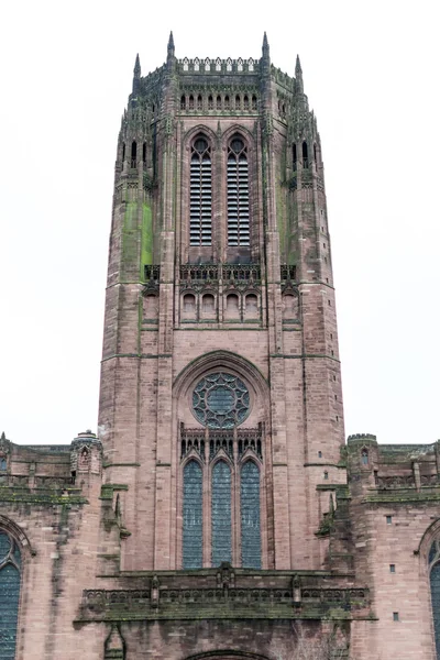 Toren van de kathedraal van Liverpool — Stockfoto