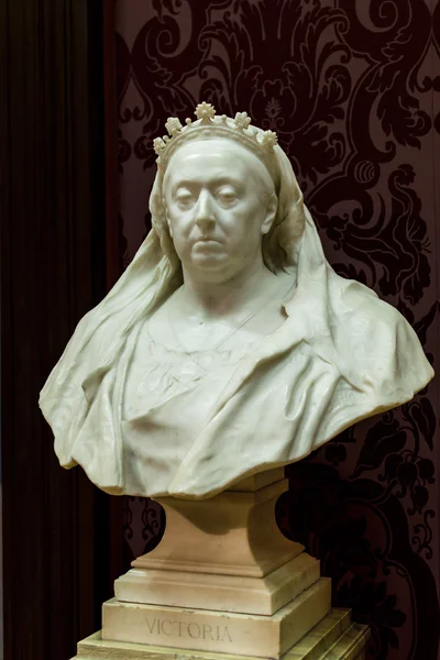 Bust of Queen Victoria, captured at Walker Art Gallery — Stock Photo, Image