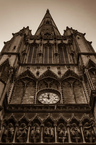 St. Mary Redcliffe Bristol, English Gothic architecture church — стоковое фото