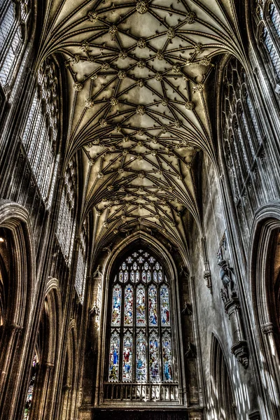 St Mary Redcliffe Bristol, İngiliz Gotik mimari Kilisesi — Stok fotoğraf