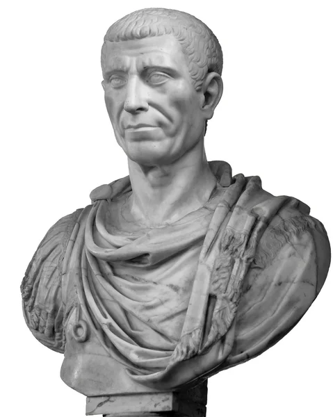 Busto di Gaio Giulio Cesare — Foto Stock