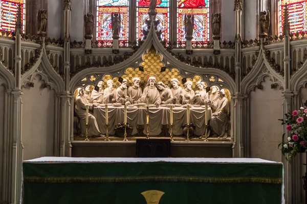 Iglesia de la Santísima Trinidad, Westbury en Trym - Altar, Inglés gótico ar —  Fotos de Stock