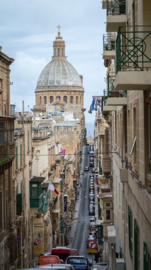 Eski nane Street, Valletta, Carmelite Kilisesi